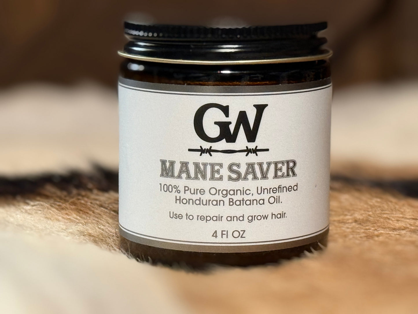 Mane Saver- 100% Pure Honduran Batana Oil Hair Treatment