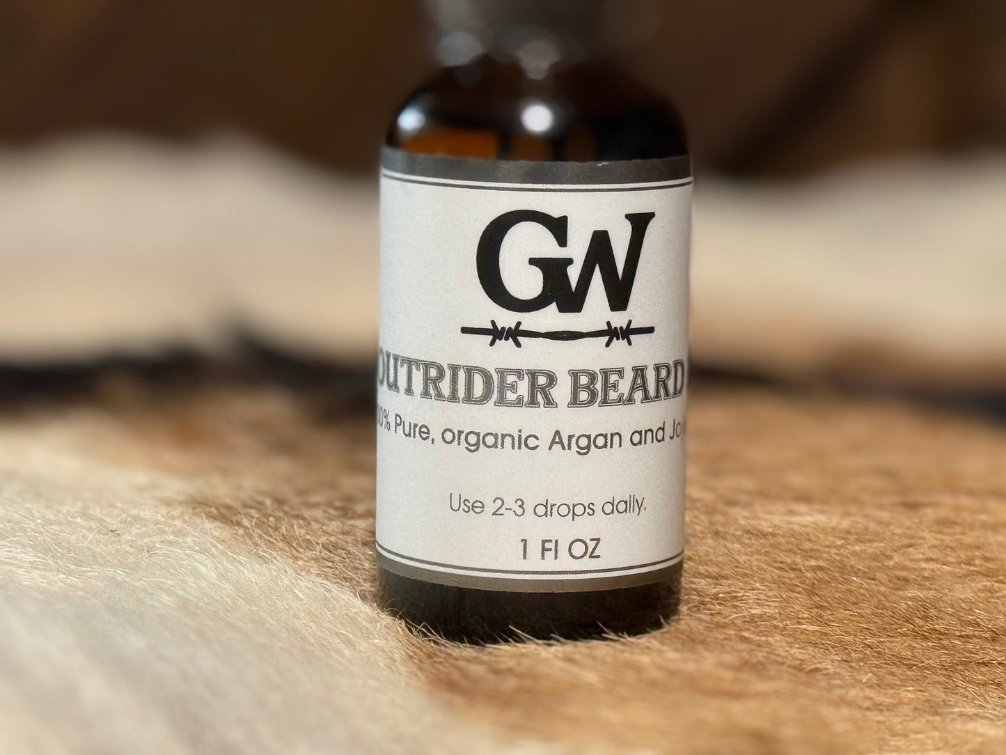 Outrider Beard Oil- Fragrance Free Argan & Jojoba